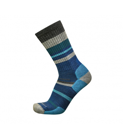 Socks Point6 Mixed Stripe Light Crew
