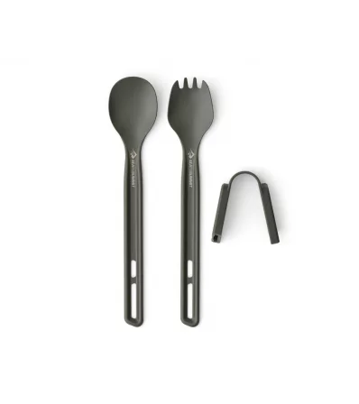 Комплект прибори за хранене Sea To Summit Frontier Ultralight Cutlery Set - Long Handle Spoon & Spork