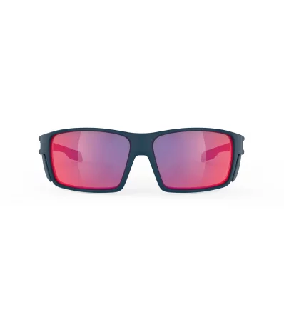 Rudy Sunglasses Nyad Blue Navy Matte Polar 3FX HDR Multilaser Red
