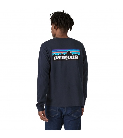 Bluse Patagonia Long-Sleeved P-6 Logo Responsibili-Tee M's Summer 2025