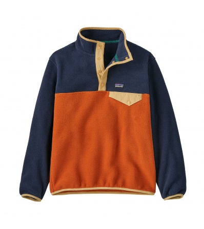 Детски Полар Patagonia Kids' Lightweight Synchilla Snap-T Fleece Pullover