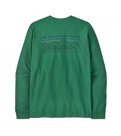 Bluse Patagonia Long-Sleeved P-6 Logo Responsibili-Tee M's Summer 2025