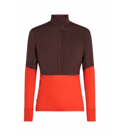 Icebreaker Men's 200 Realfleece Descender LS Half Zip Top