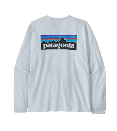 T-shirt Patagonia Long-Sleeved P-6 Logo Responsibili-Tee W's