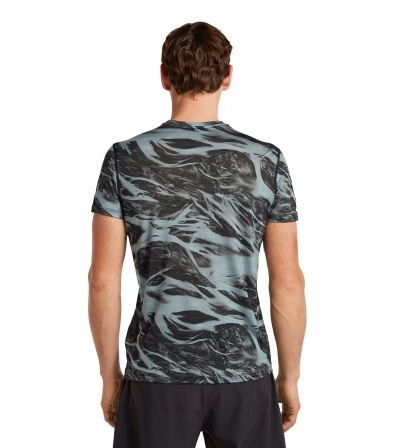 Тениска Icebreaker Merino 125 Cool Lite Speed SS Tee Motion AOP M's