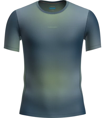 Тениска Icebreaker Merino Blend 75 Cool-Lite Featherlight SS Crewe AOP M's