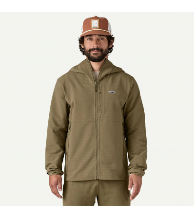 Patagonia R1 TechFace Fitz Roy Trout Hoody M's