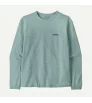 T-shirt Patagonia Long-Sleeved P-6 Logo Responsibili-Tee W's